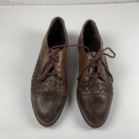 The Leather Collection Derby Formal Dress Shoes Size‎ 10 Brown Leather 7981 - Picture 3 of 10